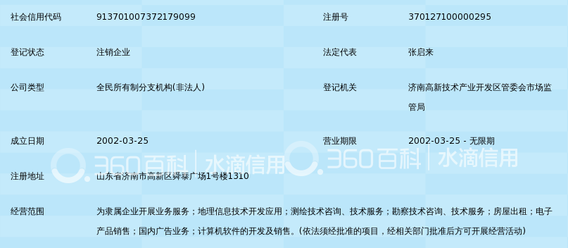 濟(jì)南市勘察測繪研究院高新開發(fā)區(qū)分院 專業(yè)信息咨詢服務(wù)新標(biāo)桿